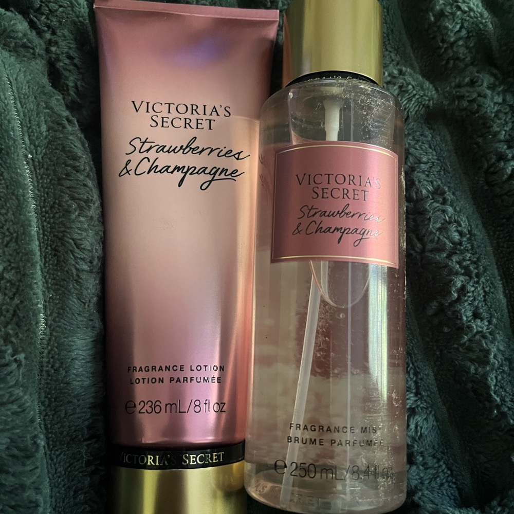 Strawberries & Champagne Victoria’s Secret Set